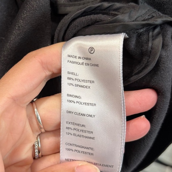 Silence + Noise Riley vegan leather drapey jacket - Picture 7 of 8